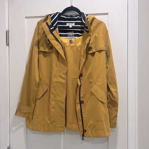 *NWT* Yellow Rain Jacket with Hood